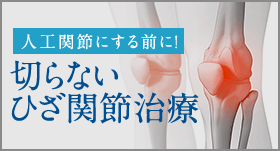 ひざの再生医療 培養幹細胞治療についてはこちら